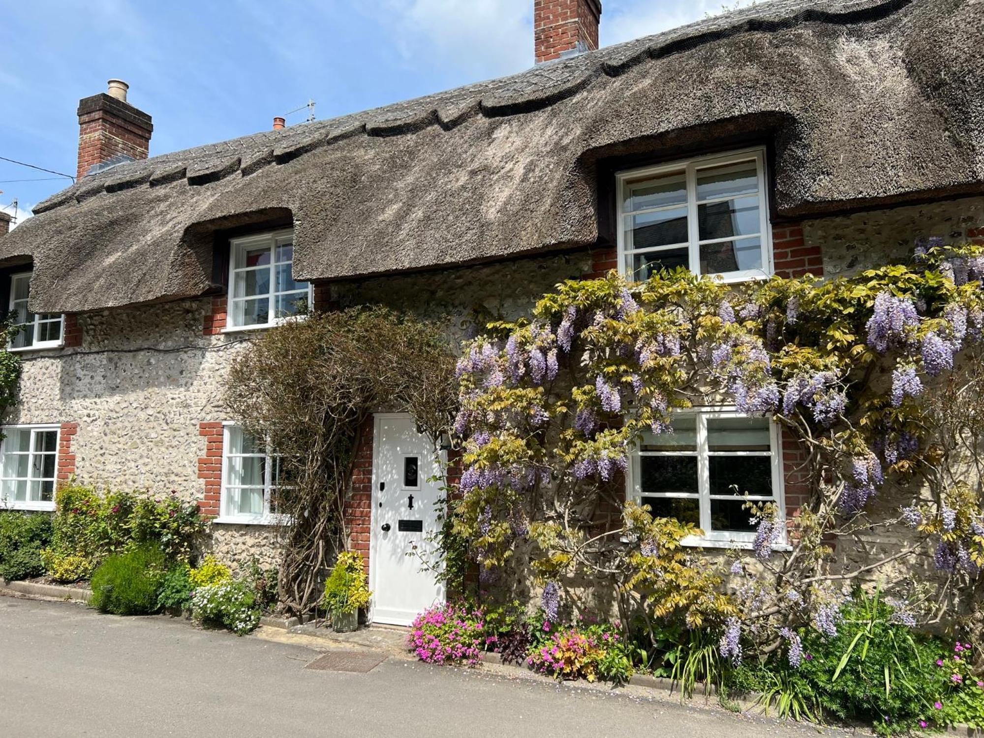 Little Thatch Cottage - Cerne Abbas, Dorset Экстерьер фото